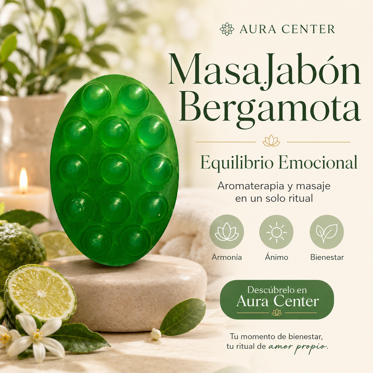 MasaJabon BERGAMOTA